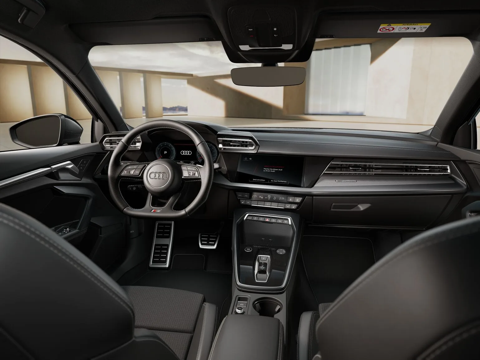 A3 Sportback 30 TFSI Hybride S line - vue 15