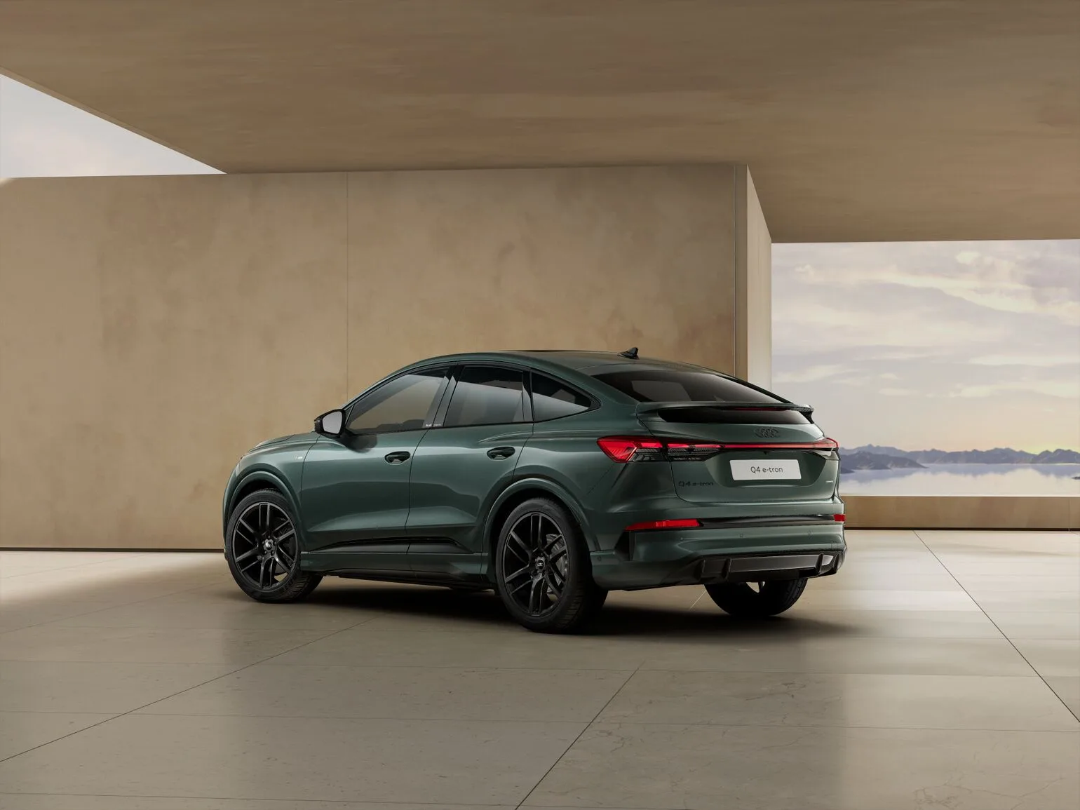 Nouvelle Q4 Sportback e-tron Quattro Perf. S line Plus - vue 9