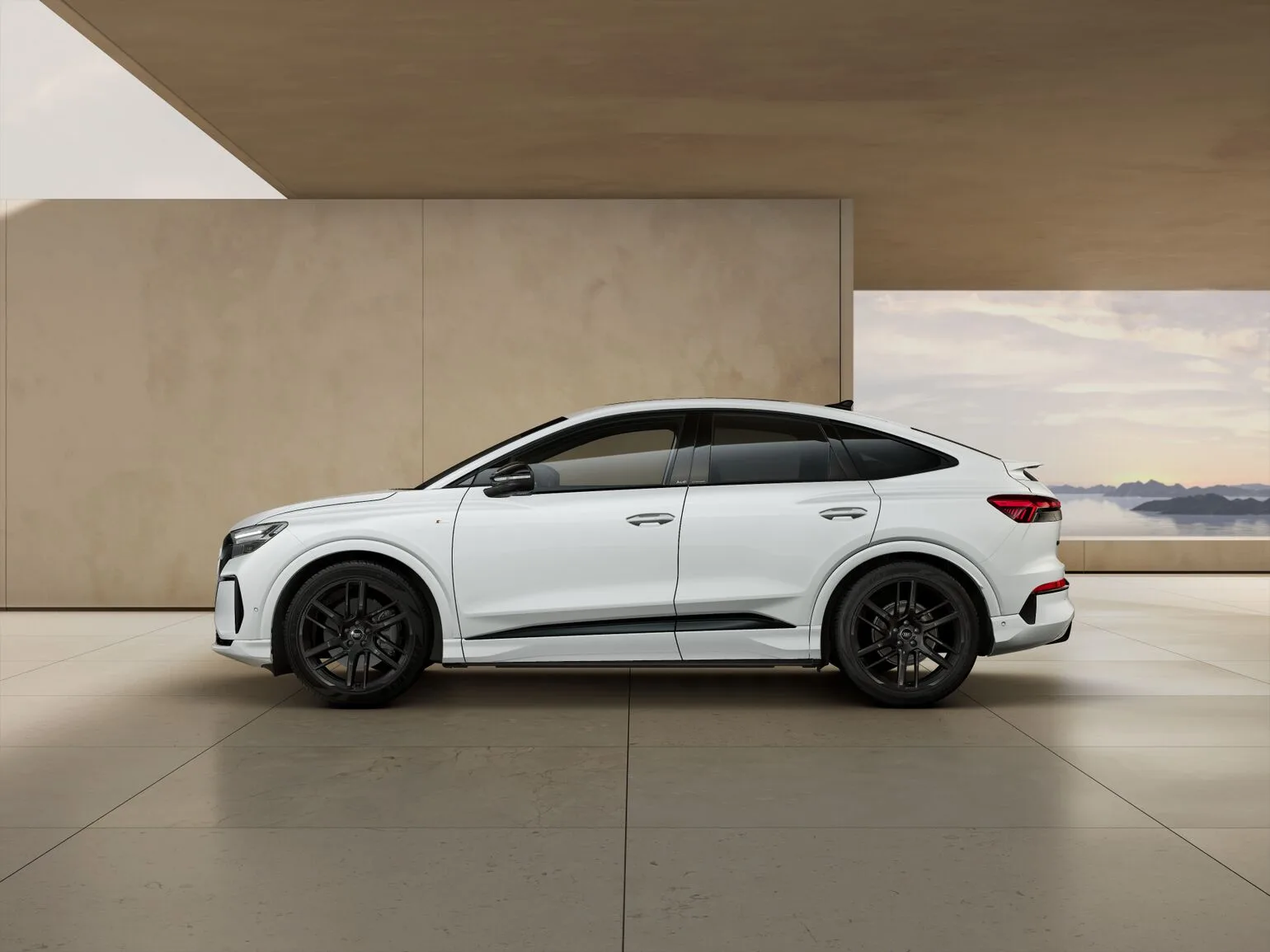 Nouvelle Q4 Sportback e-tron Quattro Perf. S line Plus - vue 3