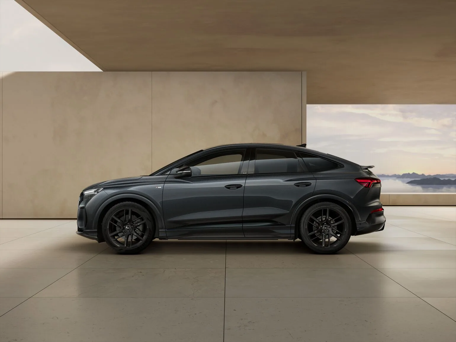 Nouvelle Q4 Sportback e-tron Quattro Perf. S line Plus - vue 4