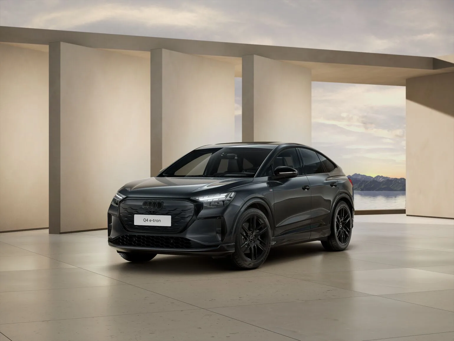 Nouvelle Q4 Sportback e-tron Quattro Perf. S line Plus - vue 8