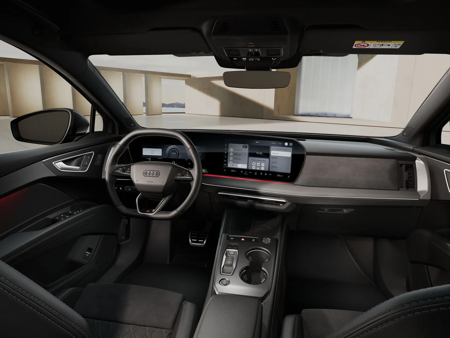Nouvelle Q4 Sportback e-tron Quattro Perf. S line Plus - vue 13