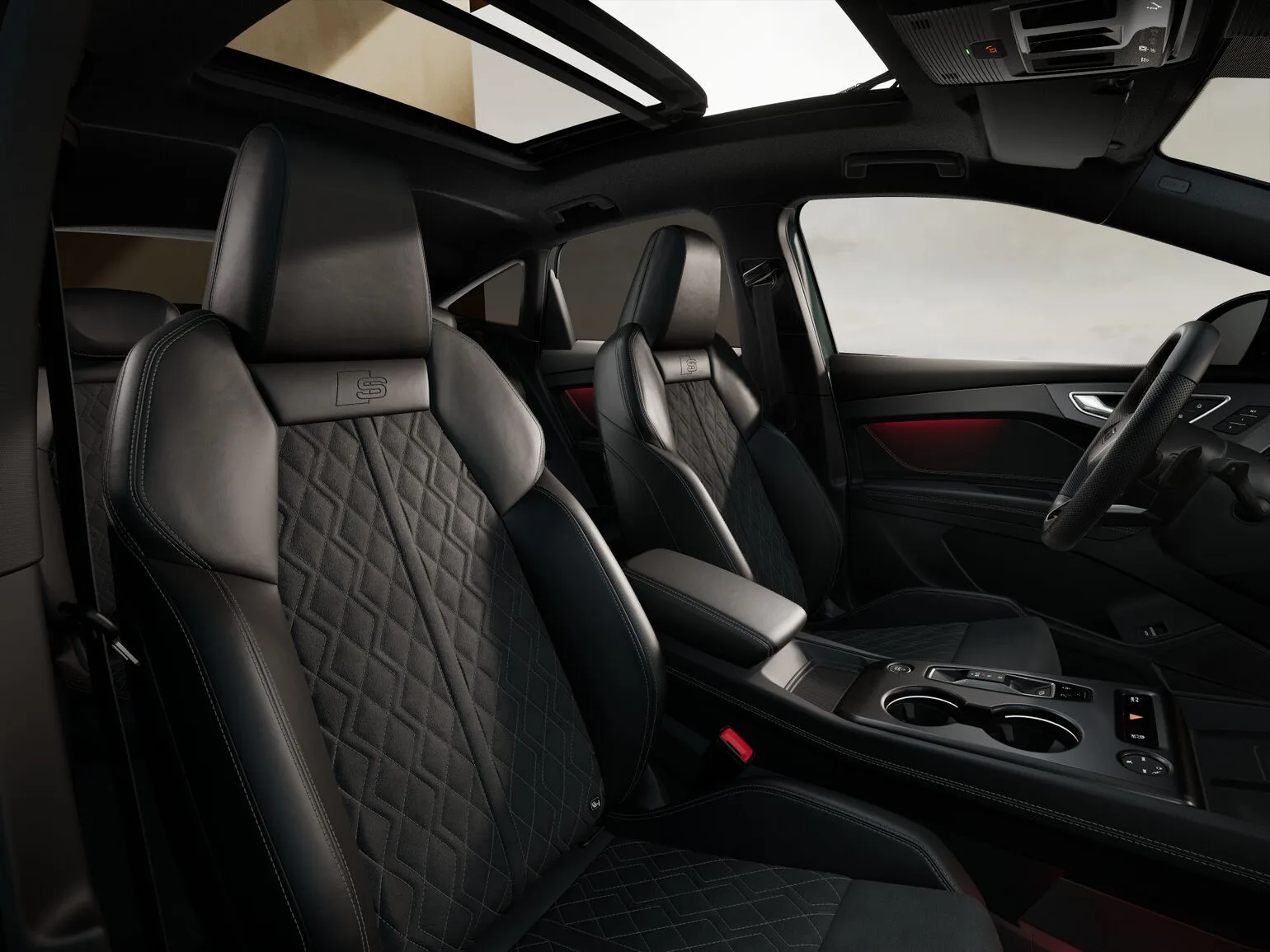 Nouvelle Q4 Sportback e-tron Quattro Perf. S line Plus - vue 14
