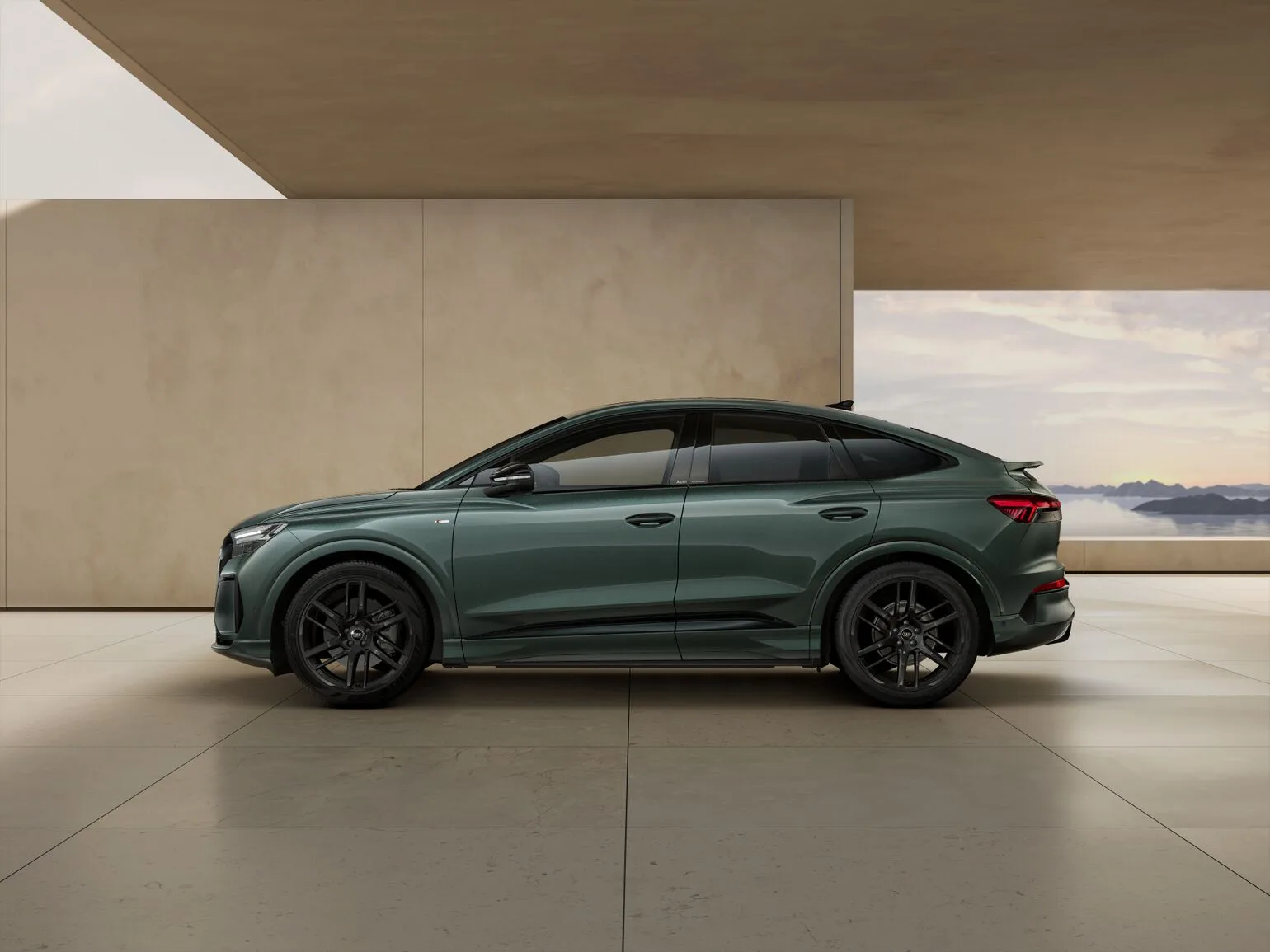 Nouvelle Q4 Sportback e-tron Quattro Perf. S line Plus - vue 1